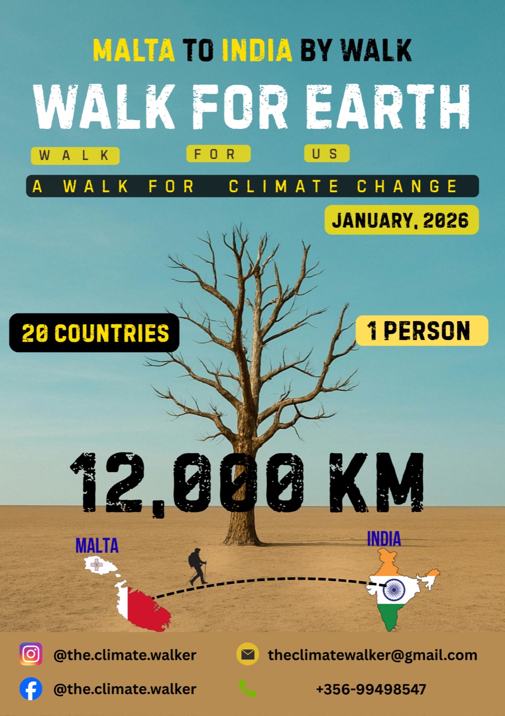 Jaydip Lakhankiya on The Climate Walker journey
